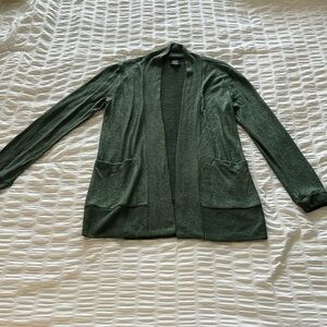 NWOT: Bobeau Cardigan - Forest Green - Petite XSmall